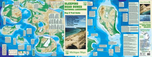 Sleeping Bear National Lakeshore - 18"x24" Two Sided