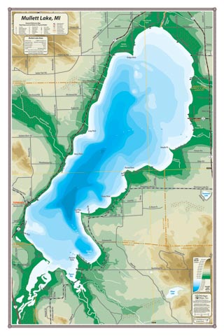 Mullett Lake | Michigan Maps