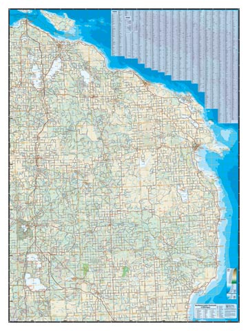 Northeast Michigan Public Land Michigan Maps   NEPL 360x480 1 